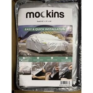 Mockins 182" x 74" x 68" Small SUV Full Car Cover Waterproof & Night Reflective
